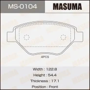 ������� �������� Masuma Renault/Megane II/V1400 front (1/12), �������� MS0104 ����