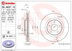 09.a637.10 ���� ���� 09a63710 Brembo 09A63710 ����