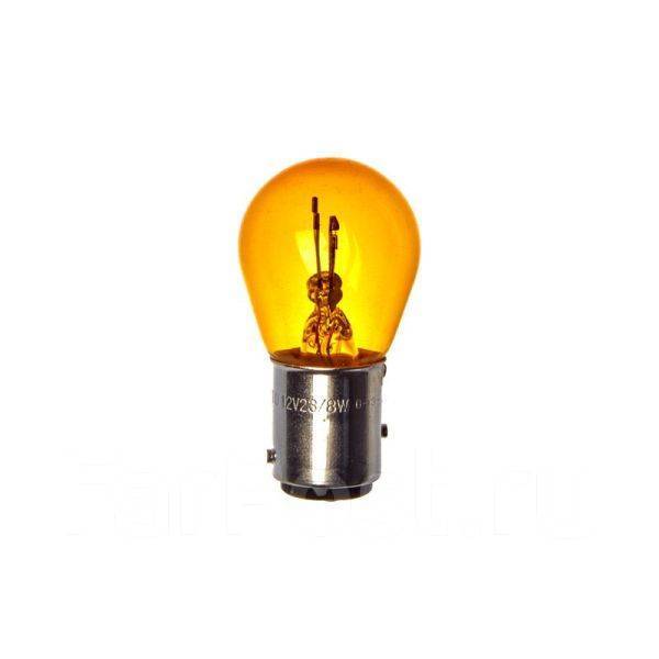 Лампа 12V 23/8W S25 (оранжевый) Koito 4523Y купить во Владивостоке по ...