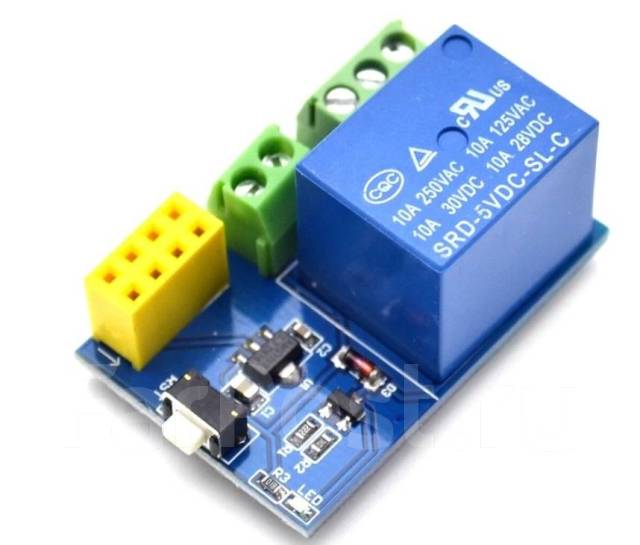 Набор WiFi модуль реле ESP8266 ESP-01 1-канальный модуль, новый, в ...
