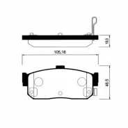 ������� ��������� ������ ����������� ��� Nissan Bluebird HU14 AY060-NS011 ����