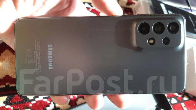 Samsung Galaxy A73 5G. �/�, 128 ��, �����, 3G, 4G LTE, 5G, Dual-SIM, ����������, NFC ����