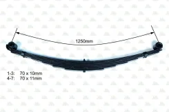 ������� � ����� ������ � �������������� 7 ������ 10*70*1250 IPR-9950 /8-97083-995-0 Zevs 897083995, 8970839950, IPR9950 ����