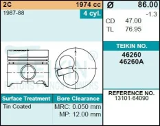 ������� ��������� Teikin 46260 0.50 (4��/����) 46260050 ����