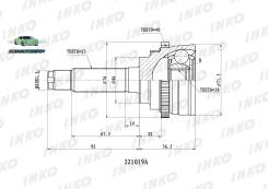   23 19 ABS 40  INKO 321019A 321019A 