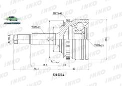   22 29 ABS 47    INKO 321020A 321020A 