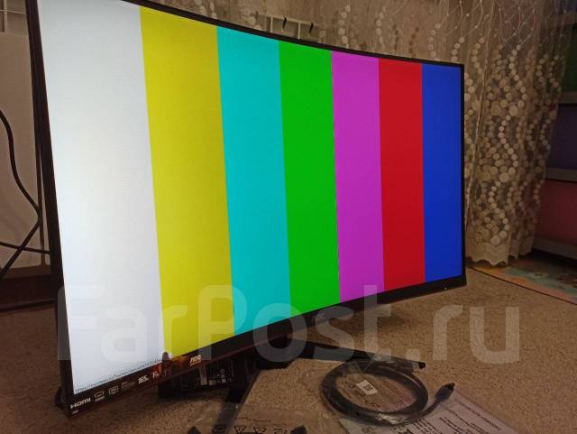 Новый Изогнутый монитор AOC 32 дюйма 2к 165Гц, ЖК (LCD, LED, QLED), 32 ...