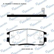 ������� ��������� ������ Chevrolet Captiva (C100, C140) 06-, OPEL Antara 06- Mando MPD29 MPD29 ����