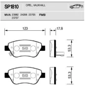 ������� ��������� �������� OPEL Corsa D 06- Sangsin SP1810 SP1810 ����