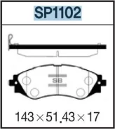 ������� ��������� �������� �������� Chevrolet AVEO (T200, T250, T255) 03-, Lacetti (J200) 04- Sangsin SP1102 SP1102 ����