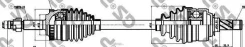 ������ � ����� �������� ����� OPEL Corsa C 00-, Combo C 01-, Tigra B 04- (����/����) GSP 244027 244027 ����