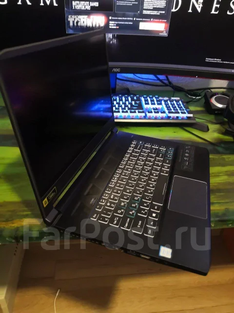 Acer Predator Triton 500. 15.6", 2,2����, ��� 16 ��, ���� 500���, WiFi: 1, Bluetooth: 1, ����������� �� 5��. ����