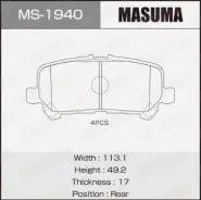 ������� �������� Masuma MS-1940 / Hiace 2019- Masuma MS1940 ����
