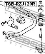 ������ ������������� ��� Toyota LAND Cruiser Prado 120 02-09�. (D=19��) Tsbrzj120R TSBRZJ120R ����