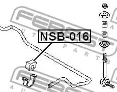 ������ ������������� ����� Nissan Primera P11 96- D24 �� NSB016 NSB016 ����