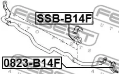 ������ ������������� ����� Subaru Outback BR9, BRF, BRM (2009.02-), (D=23��) SSBB14F SSBB14F ����