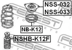 ����� ������������ Nissan Nissan Tiida Micra (K12) 03-, Renault CLIO III 05-, Modus 04- ������ ST54320AX001 ST54320AX001 ����