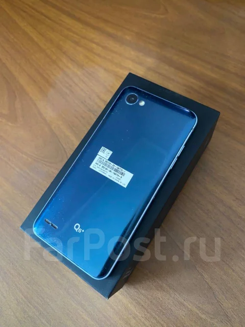 LG Q6+. �/�, 64 ��, �����, 3G, 4G LTE, Dual-SIM, NFC ����