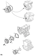 ����� ����� ��� OPEL Combo 1.3 FIAT Doblo 1.3D MJT 16V 01 WP1009 WP1009 ����