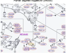 ������ Hyundai Santa-Fe 12�- Tucson IX(LM) 10-13 Honda Odyssey ������� ����������� ������ c ������� �/�� CVKH190 CVKH190 ����