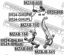 ������ Mazda-6 ��������� �������� ������ �/�� R8GJ6A34480 R8GJ6A34480 ����