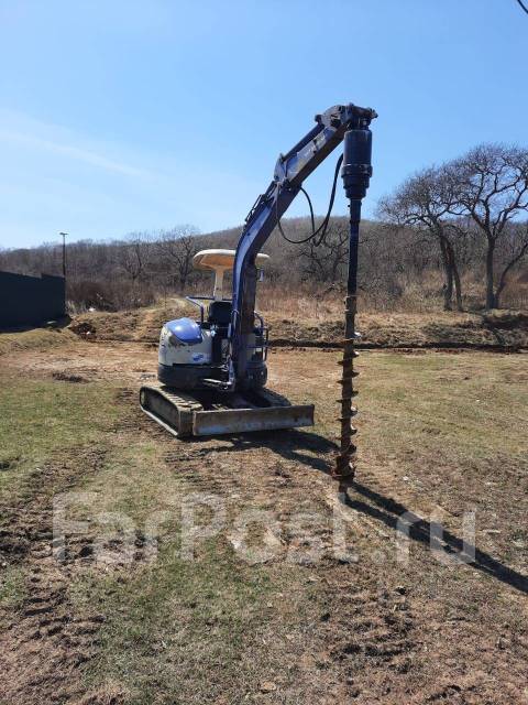 Услуги мини экскаватора (ширина 80см) во Владивостоке