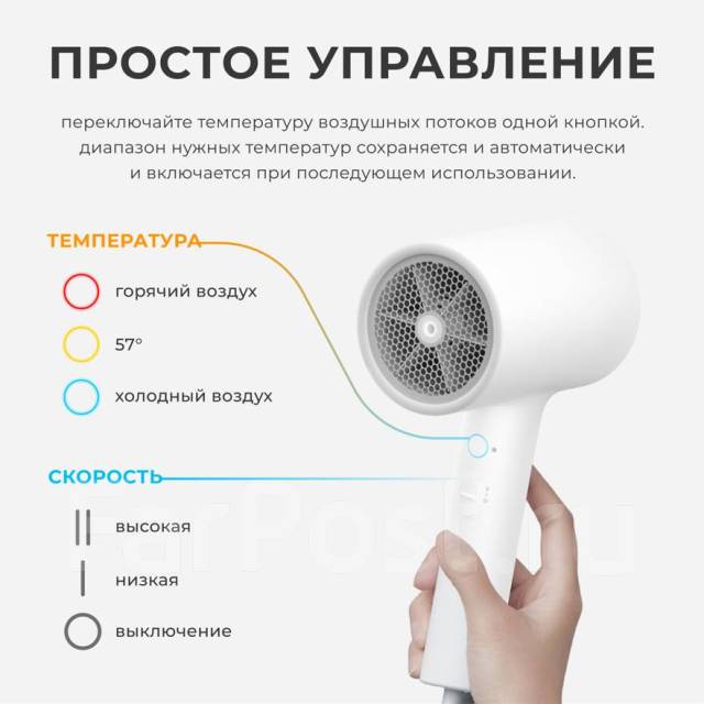 Xiaomi mi ionic hair dryer h300