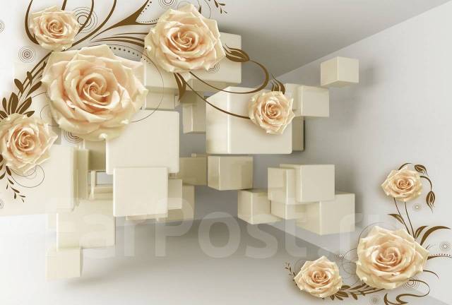 Фотообои Объемные по Вашим размерам, под заказ. Цена: 1 550₽ во ...