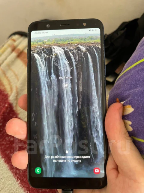 Samsung Galaxy A6+. �/�, 32 ��, �����, 3G, 4G LTE, Dual-SIM, ���������� ����