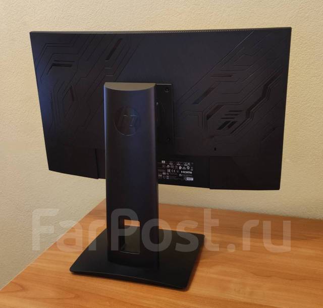 Монитор 144 Гц, 24" Full HD, HP, изогнутый, HP, 1920x1080 (Full HD), б ...