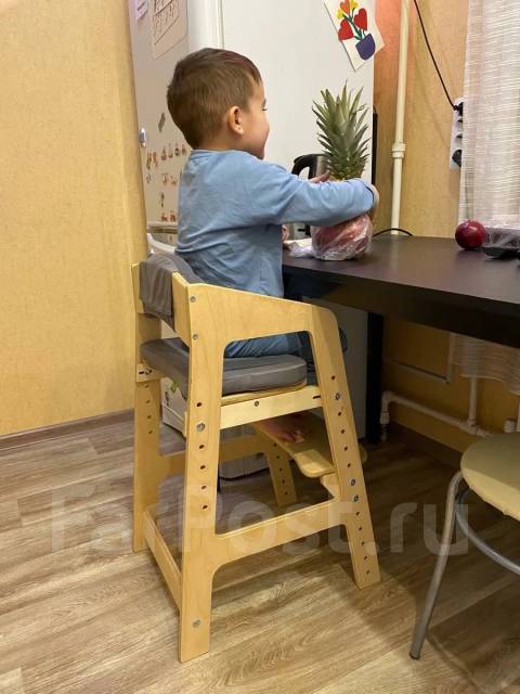 Детский растущий стул, стульчик для детей "Непоседа" + подушки, новый ...