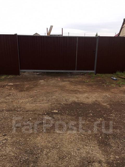 Заборы из профлиста, евроштакетника, сетки-рабица. Монтаж заборов в ...