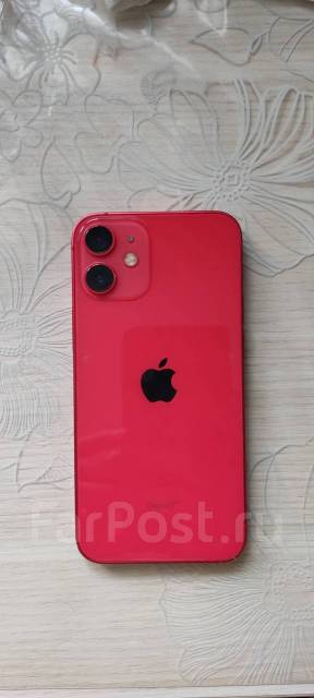 IPhone 12 mini, 64 гб, 5.40", красный, б/у, в наличии. Цена: 29 000₽ во ...