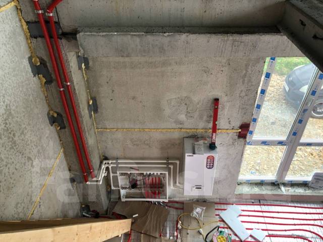 Водяной теплый пол, монтаж отопления, полусухая стяжка пола во Владивостоке