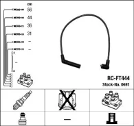 [RC-FT444] ������� �������� 0691 NGK 0691 ����