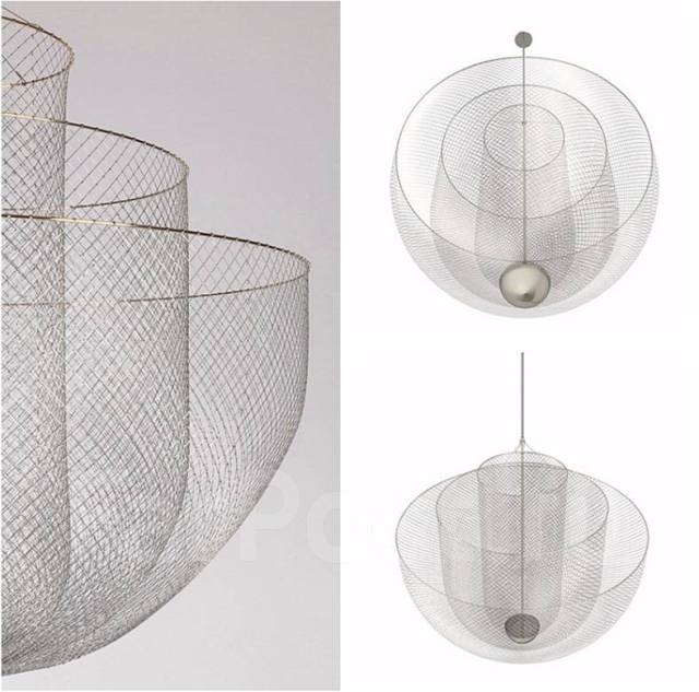 Подвесной светильник, люстра 008870 сетка хром LED, новый, в наличии ...