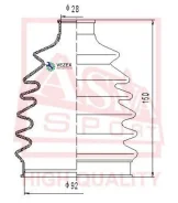 ������� ���� Mercedes M-Class 28x92x150 (��� ������) ASVA ASBT5 ASBT5 ����