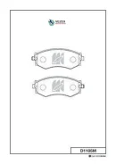 ������� ��������� Nissan BlueBird U12 88-, Kashiyama D1105M D1105M ����