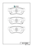 ������� �������� ������! Hyundai Santa Fe 2.4i/2.7 V6/2.0CRDi 01 D11118M Kashiyama D11118MH D11118MH ����