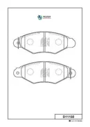 ������� ��������� Nissan Kubistar X76 03-, Renault Kangoo 97-, Citroen Xsara 97-05, Kashiyama D11188 D11188 ����