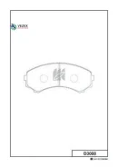 ������� ��������� Vanette, Delica, Bongo #K82#, #K22# 99- F Kashiyama D3088 D3088 ����