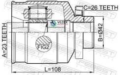 ���� ���������� ������ 23X42X26 Febest 1211Tucjmrh 1211TUCJMRH ����
