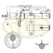 ����������� �������� FRD Transit V347 06-14 GUD GSA335820 GSA335820 ����