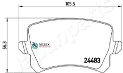 ������� ��������� ��������, �������� | ����� | AUDI A3 (8P1) 1.4 TFSI Japanparts PP0904AF PP0904AF ����