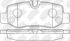 ��������� ������� Mercedes-BENZ VITO (447) 14- R LP3139, GDB2102 NiBK ���. PN0654 PN0654 ����
