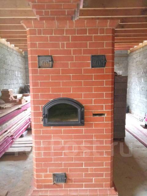 Кладка печей, каминов, перегородок во Владивостоке