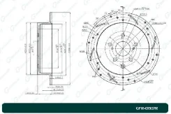 ���� ��������� ��������������� G-brake GFR-01907R ������ GFR01907R ����