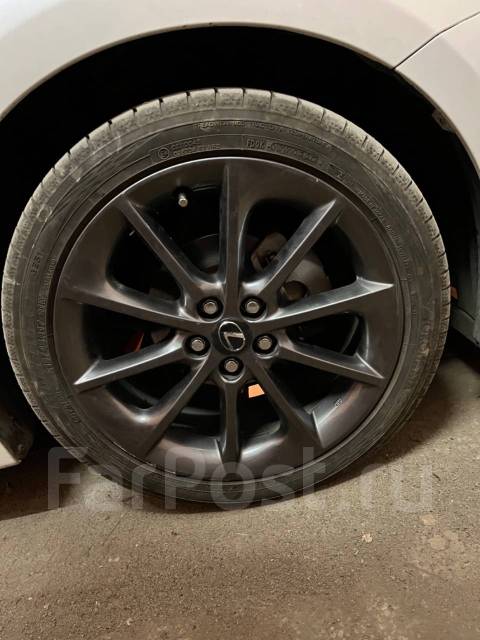 Литые диски r17 5x100 графитовые, Lexus, 17", 1 шт, 54,1 мм. 4 шт, б/у ...