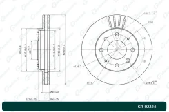 ���� ��������� G-Brake GR02224 GR02224 ����