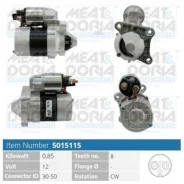������� 12V 0,85 Kw Renault Clio/Laguna/Megane/Scenic 1.4/1.6 01- Meatdoria 5015115 5015115 ����